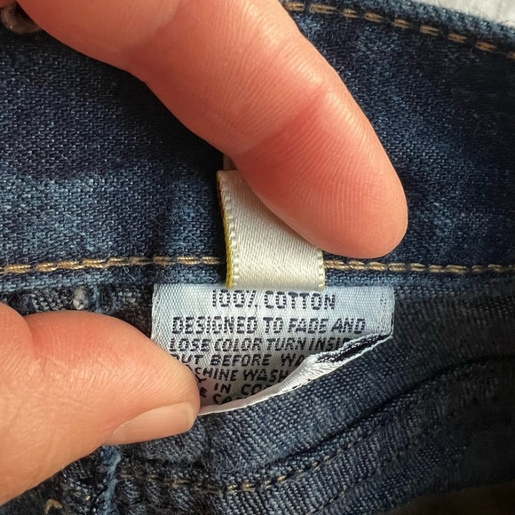 80s Vintage Calvin Klein Denim Skirt | 100% Cotton | Midi Length | Size 6 - Picture 10 of 15